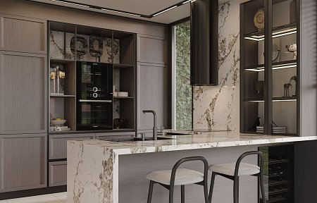 Заказать кухню Кухонный гарнитур Луна в Тарко-Сале